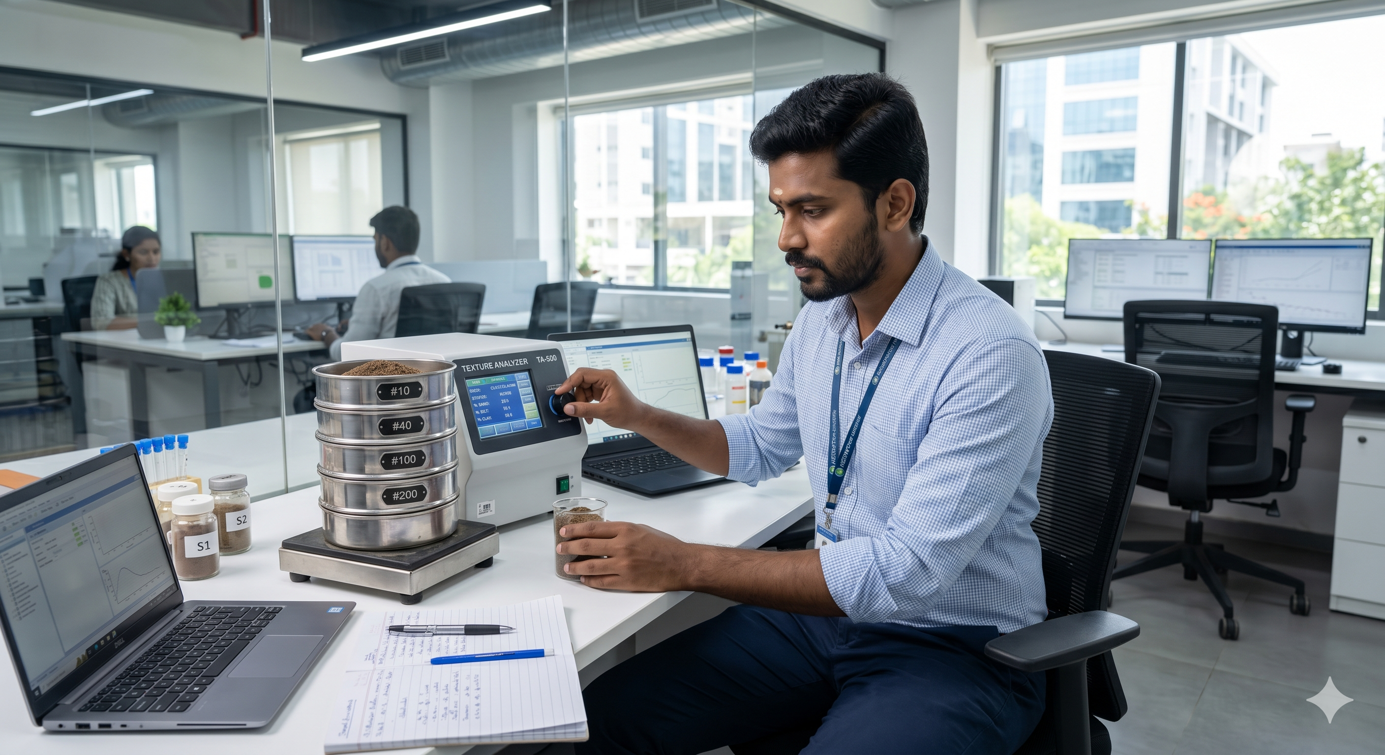 Soil Texture Analysis Equipment